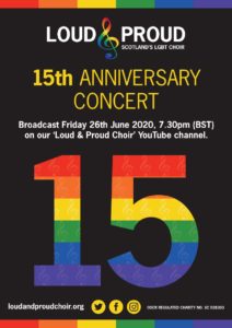 Poster: Loud & Proud 15th Anniversary Concert